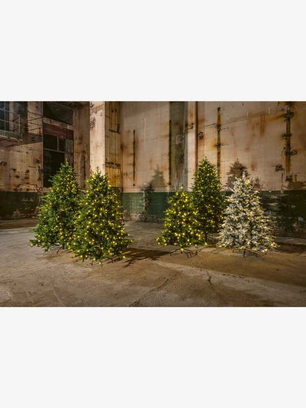 Weihnachtsbaum LED SNOWED TREE grün, STT