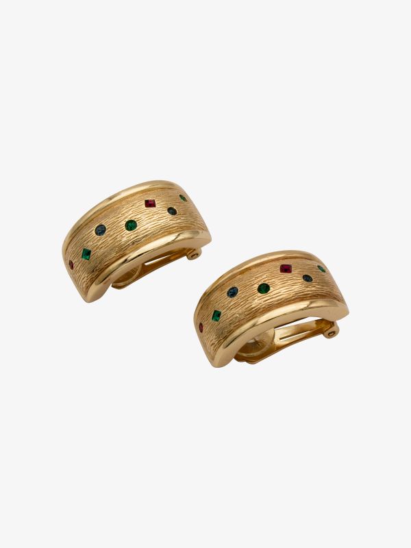 Ohrringe Christian Dior goldfarben, KAPEL'S