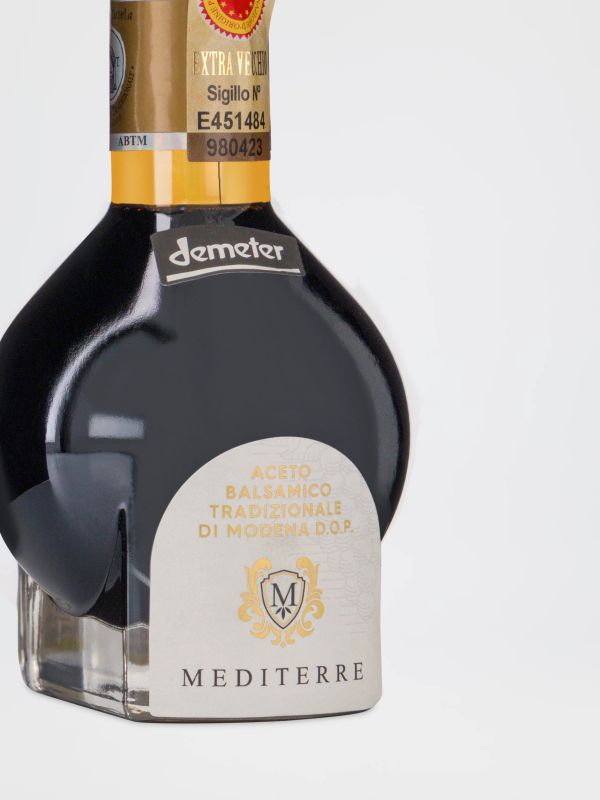 Aceto Balsamico di Modena Demeter Bio extra vecchio, MEDITERRE
