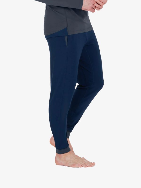 Bas de pyjama "Balance" bleu nuit