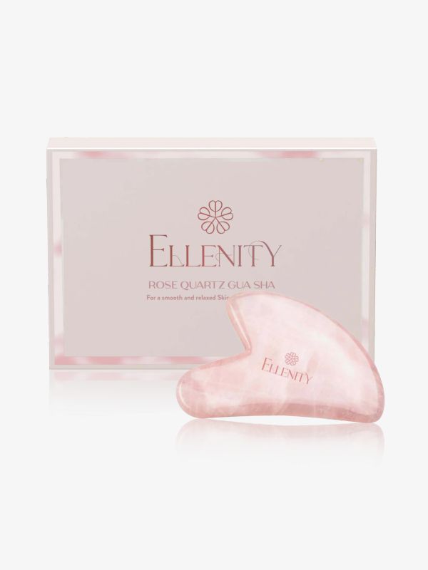 Rose Quartz Gua Sha – Grade A Quality rosa, ELLENITY