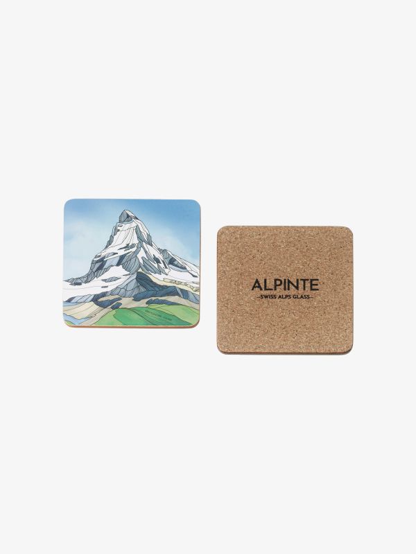 Glasuntersetzer indigo, ALPINTE