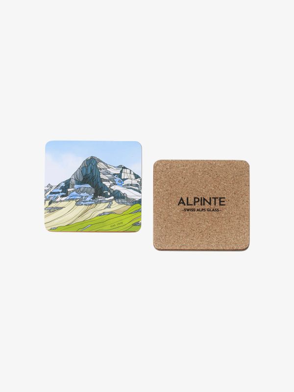 Glasuntersetzer indigo, ALPINTE