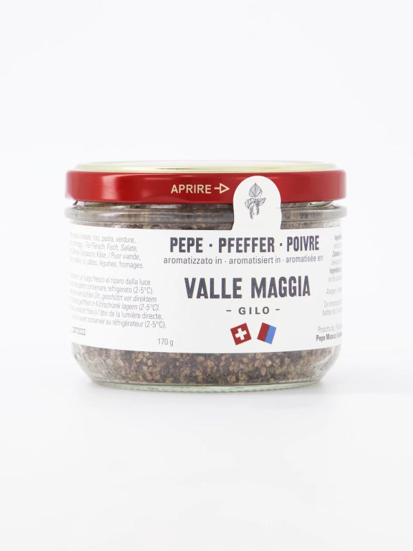Würziger Pfeffer Valle Maggia schwarzer Pfeffer, TERRENI ALLA MAGGIA