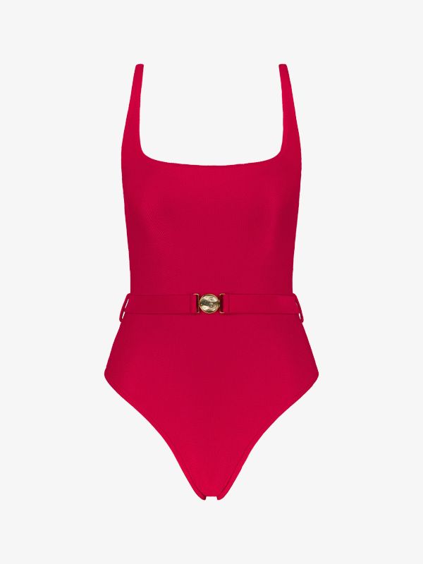 Costume de bain rouge