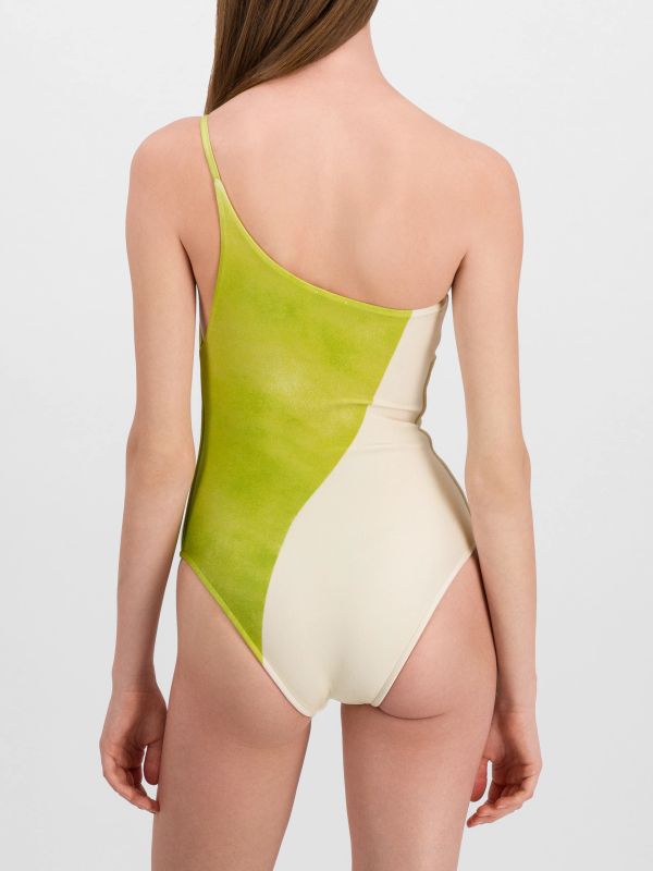 Costume de bain rouge/à petits motifs, LENNY NIEMEYER