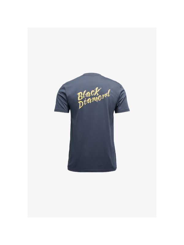 T-Shirt M Shredded SS Tee schwarz, BLACK DIAMOND