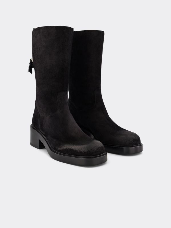 Bikerstiefel schwarz, SARTORE PARIS
