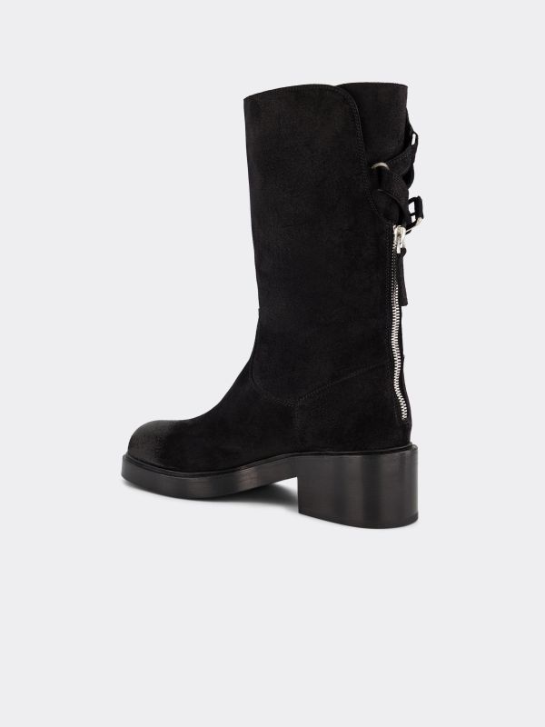 Bikerstiefel schwarz, SARTORE PARIS