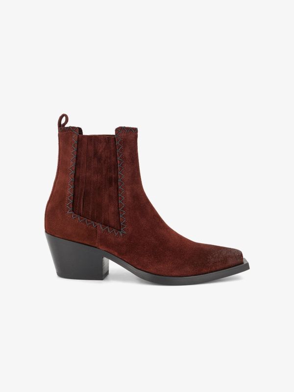 Stiefelette braun