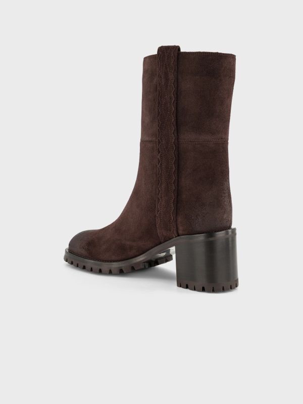 Bikerstiefel braun, SARTORE PARIS