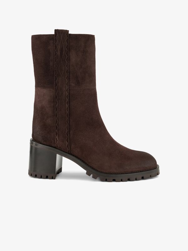 Bikerstiefel braun
