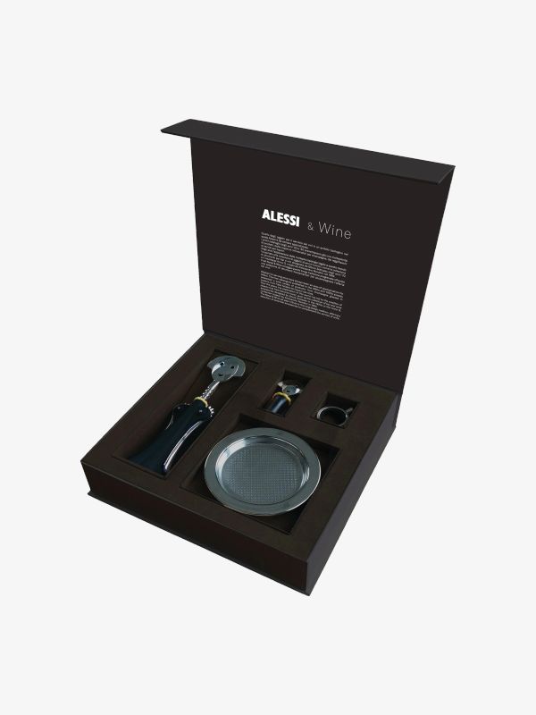 Geschenkset Wein schwarz