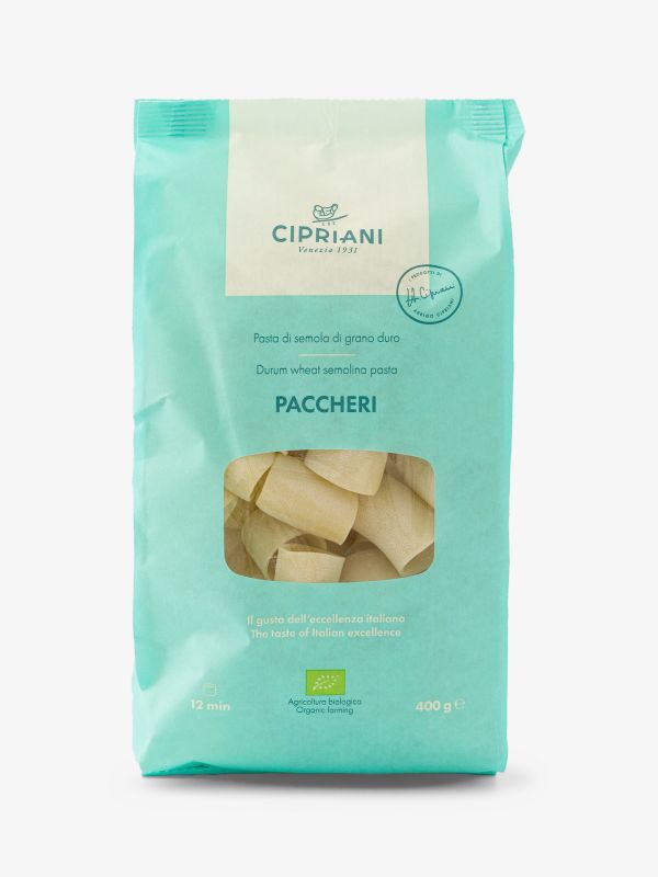 Nudeln aus HARTWEIZENGRIESS Paccheri