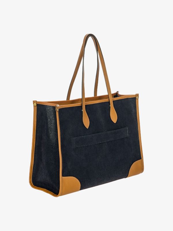 Tote bag LIFE bleu, BRIC'S