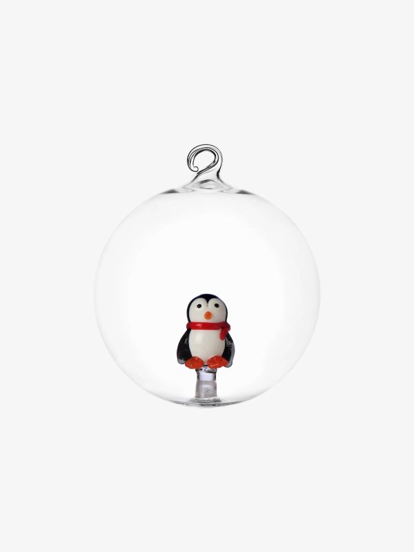 boule de Noël PENGUIN SCARF