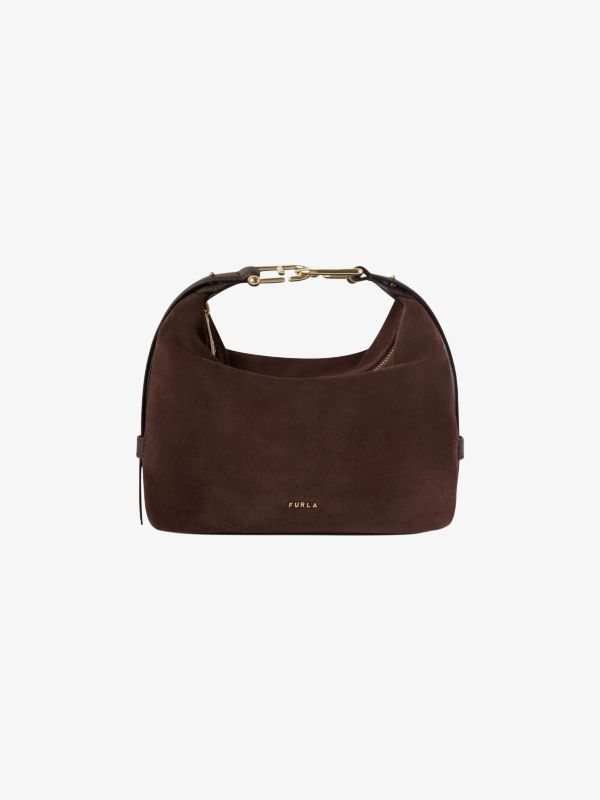 Schultertasche "Tonie" braun