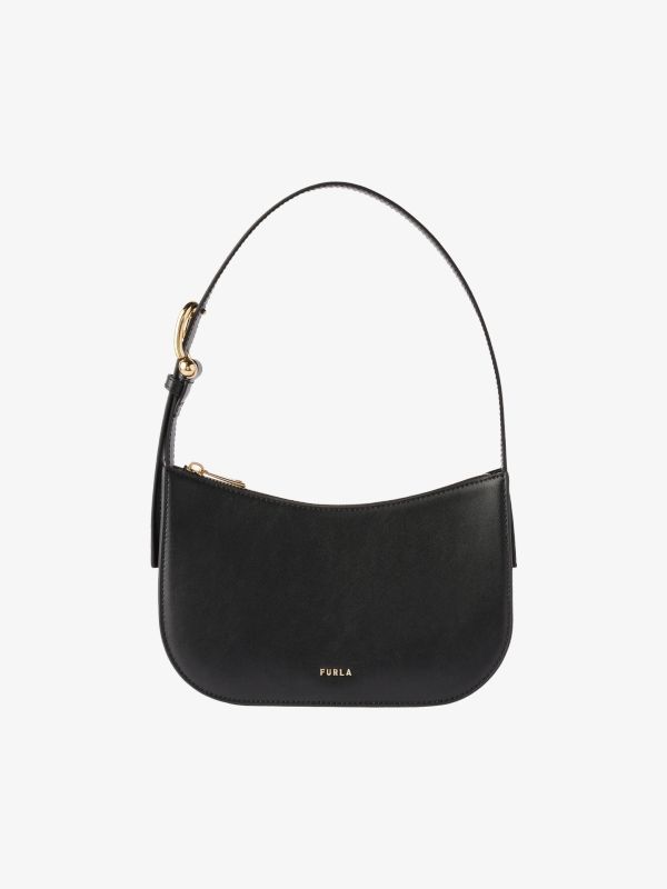 Schultertasche "Sara Small Hobo" schwarz