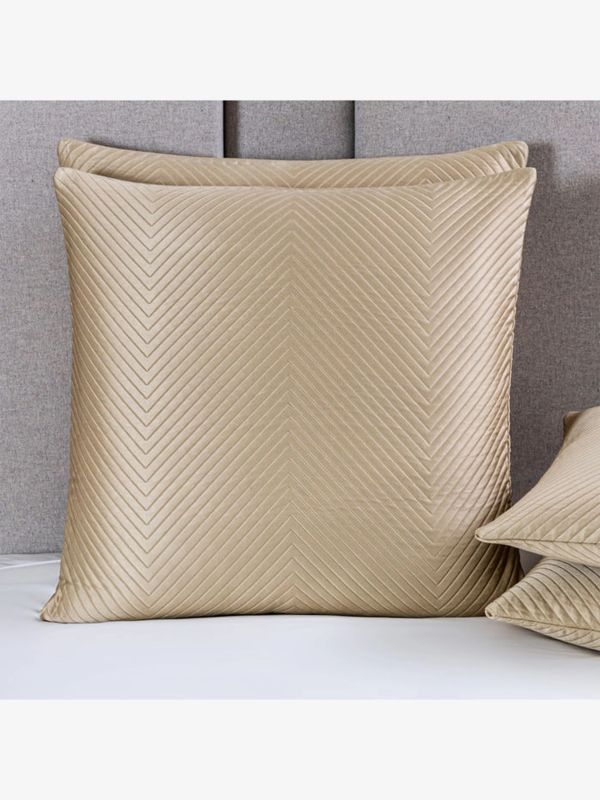 Housses de coussin HERRINGBONE hêtre, FRETTE