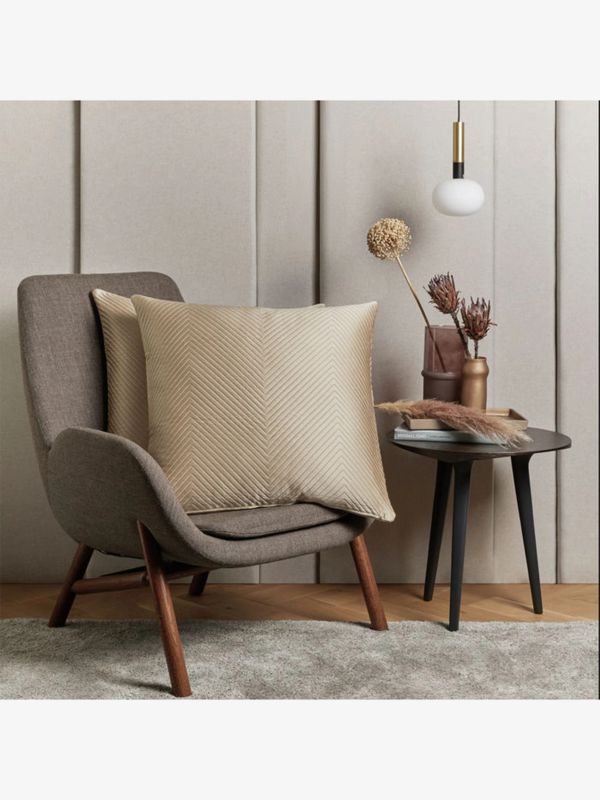 Housses de coussin HERRINGBONE hêtre, FRETTE