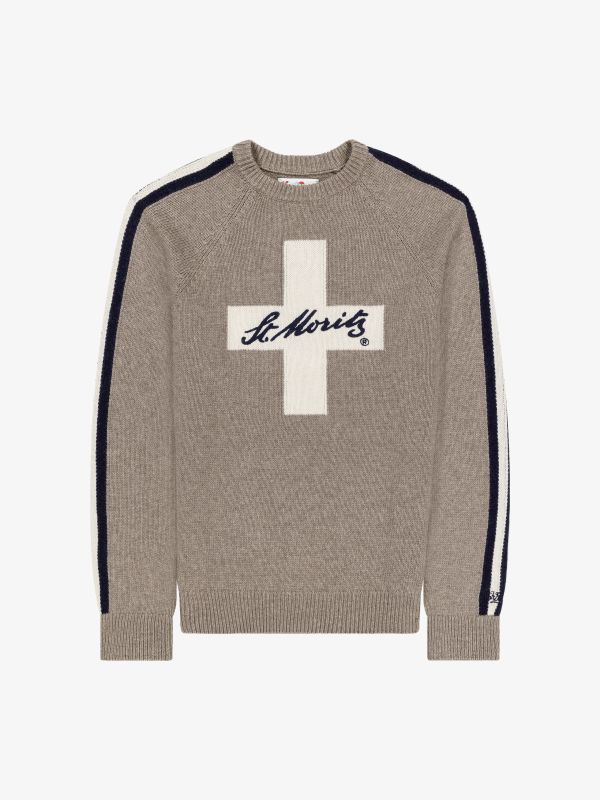 Strickpullover "Heron" olive