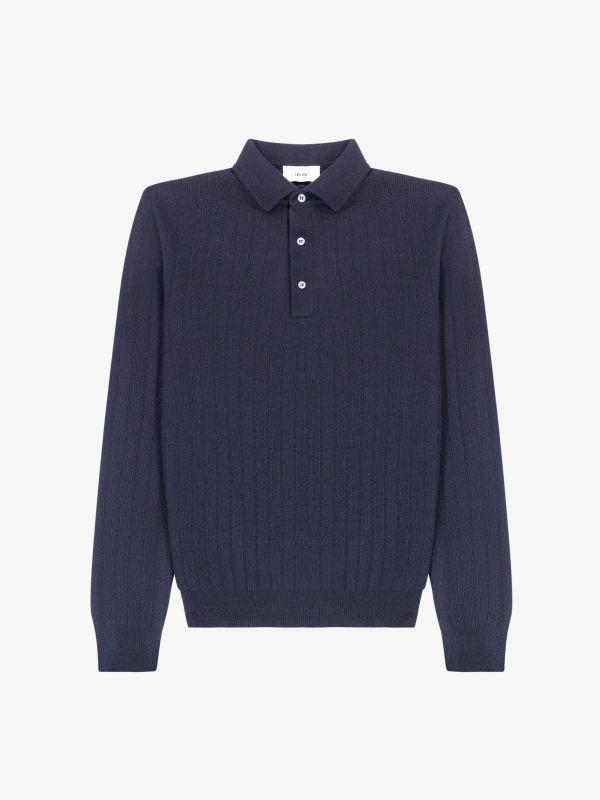 pull en tricot navy
