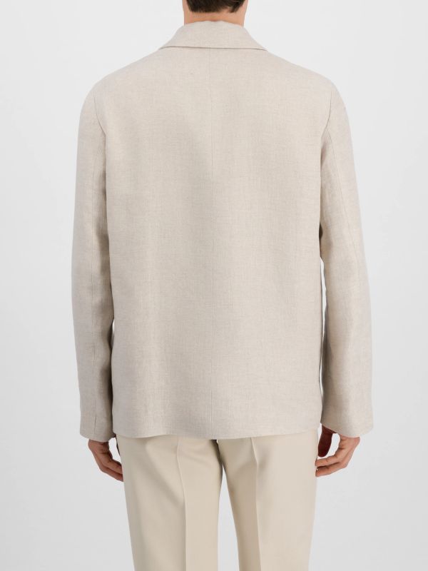 surchemise  beige, LARDINI