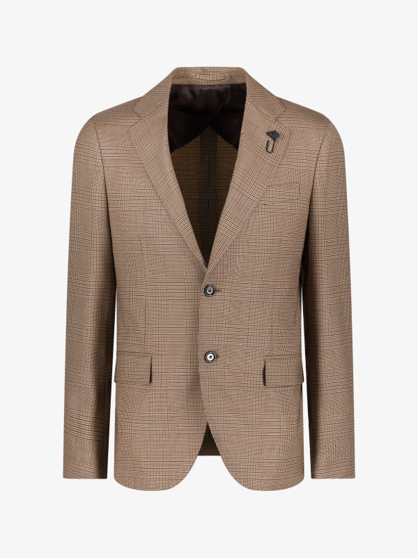 Veste de costume camel