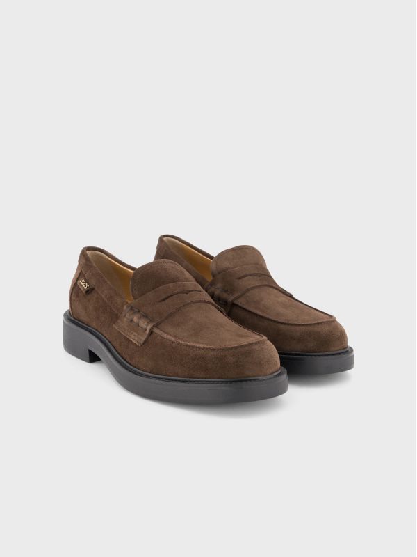 Mocassin "Gomma" brun, TOD'S