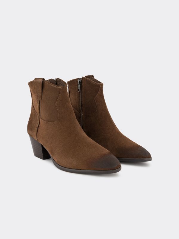 Stiefelette braun, ASH