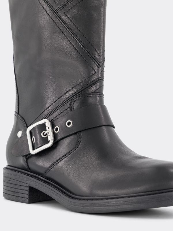 Bikerstiefel schwarz, ASH
