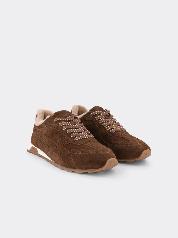 Ledersneaker "Kasar" braun, ASH