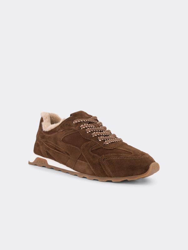Ledersneaker "Kasar" braun, ASH