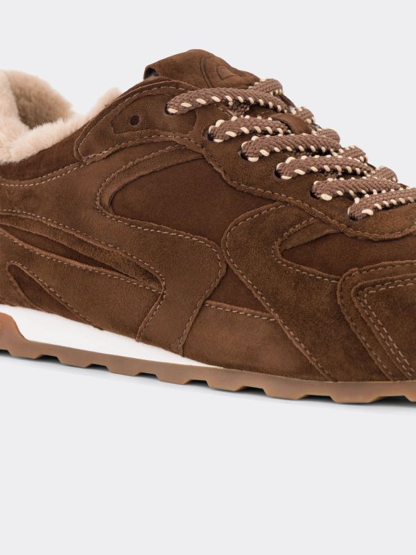 Ledersneaker "Kasar" braun, ASH
