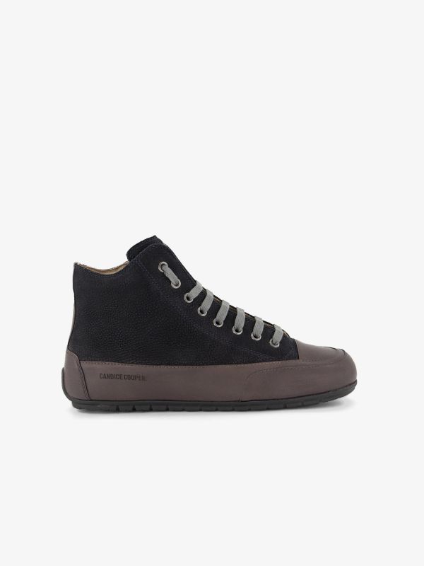 Ledersneaker schwarz