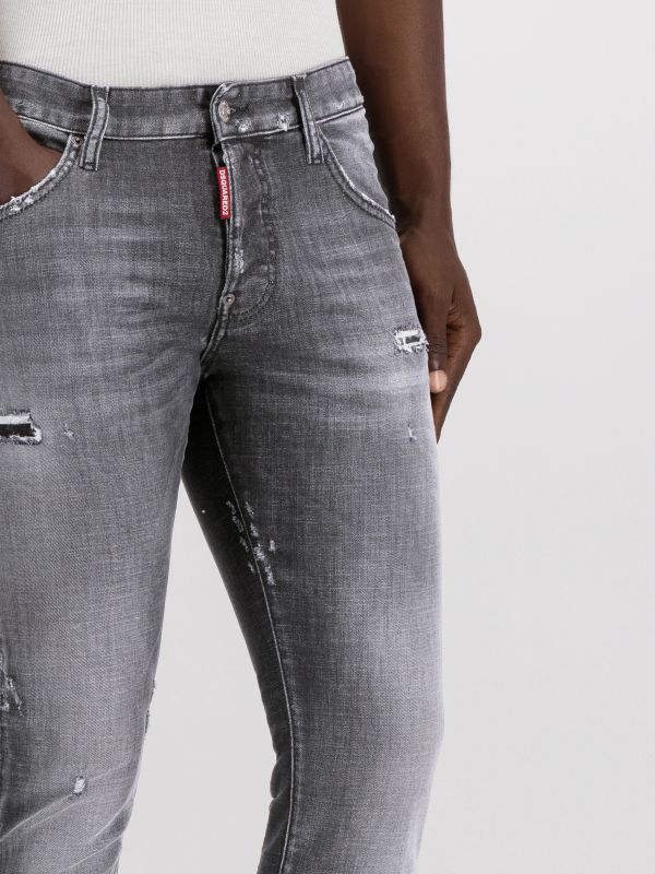 Jeans Slim Fit schwarz, DSQUARED2