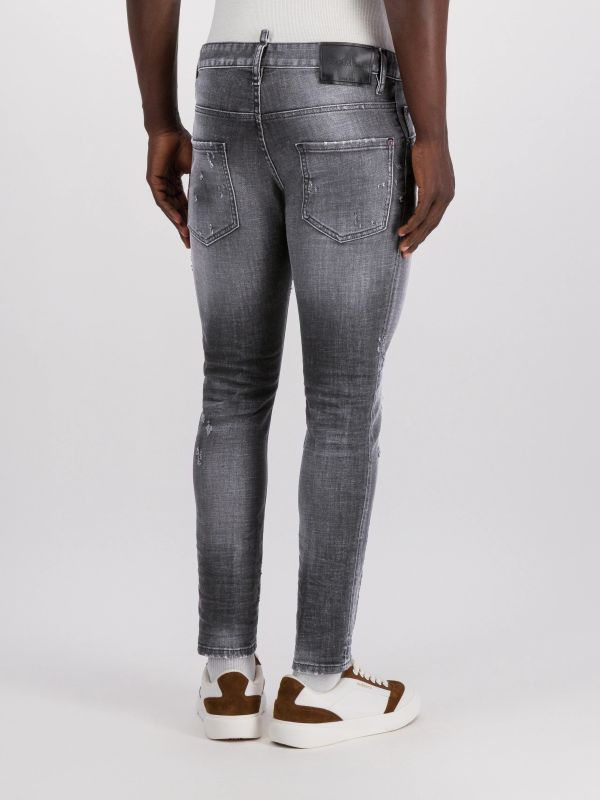 Jeans Slim Fit schwarz, DSQUARED2