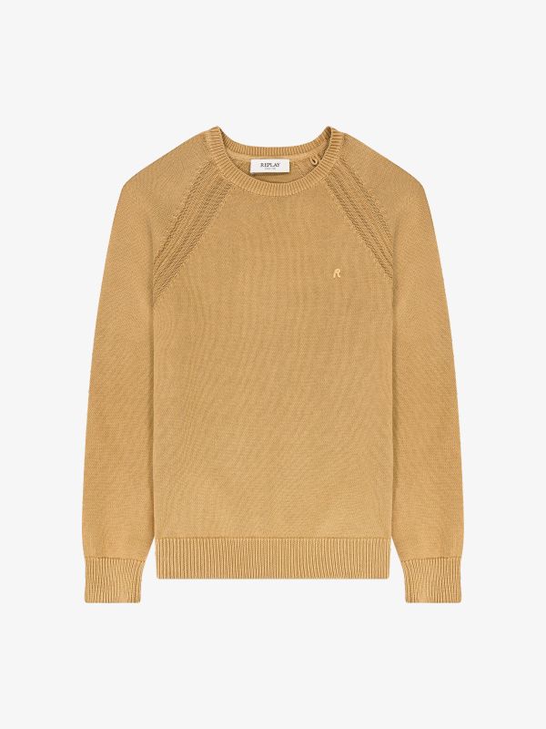 Pullover senf