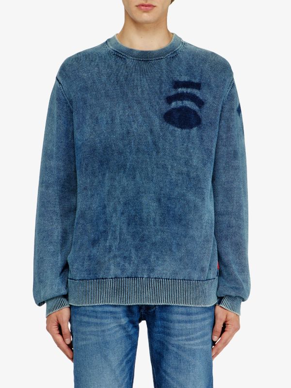 Strickpullover blau, DIESEL