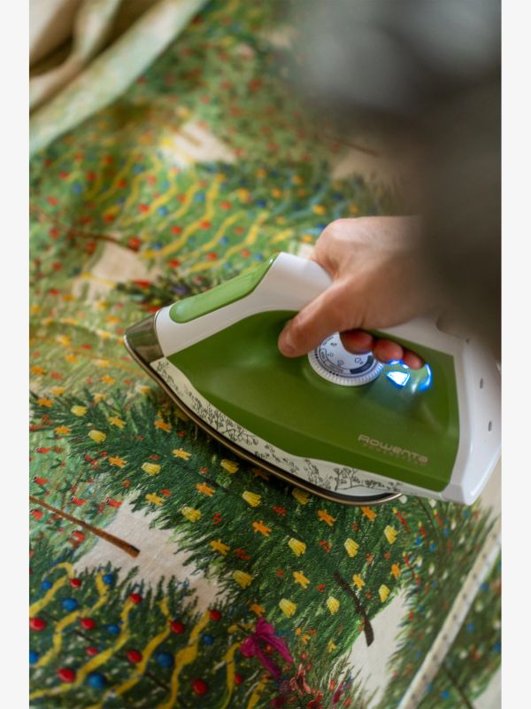 nappe vert/à petits motifs, TESSITURA TOSCANA TELERIE