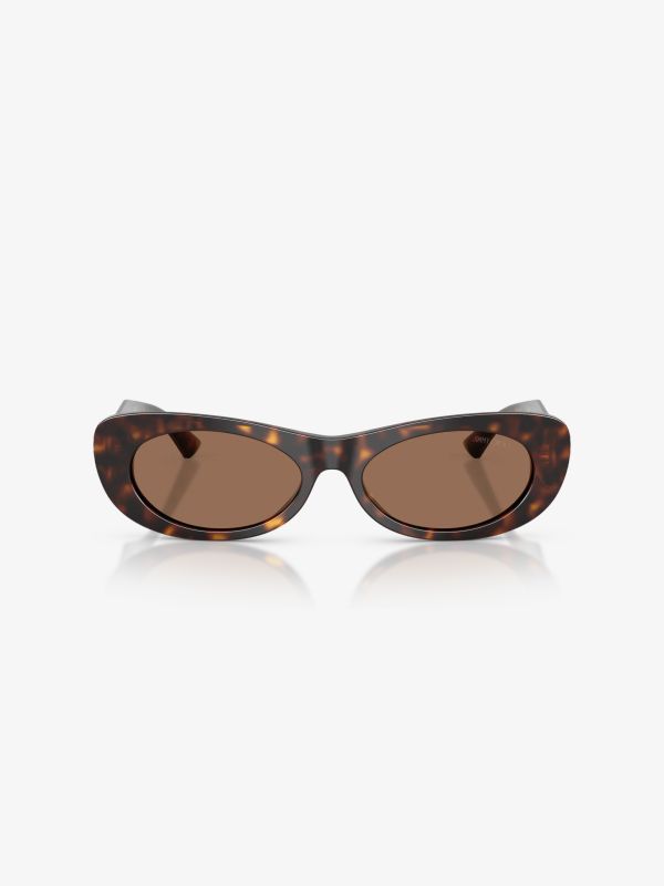Lunettes de soleil JC5038BU brun intermédiaire, JIMMY CHOO
