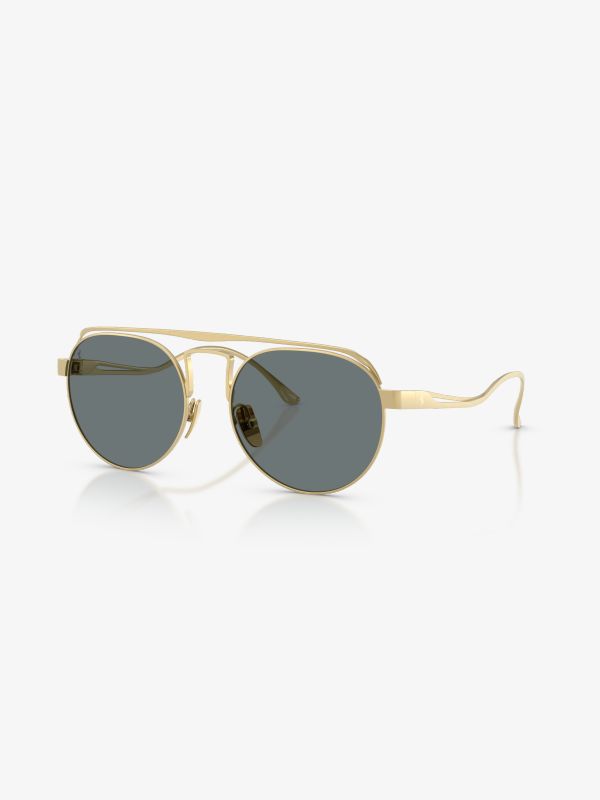 Lunettes de soleil  jaune dorée