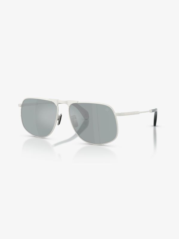 Sonnenbrille silberfarben