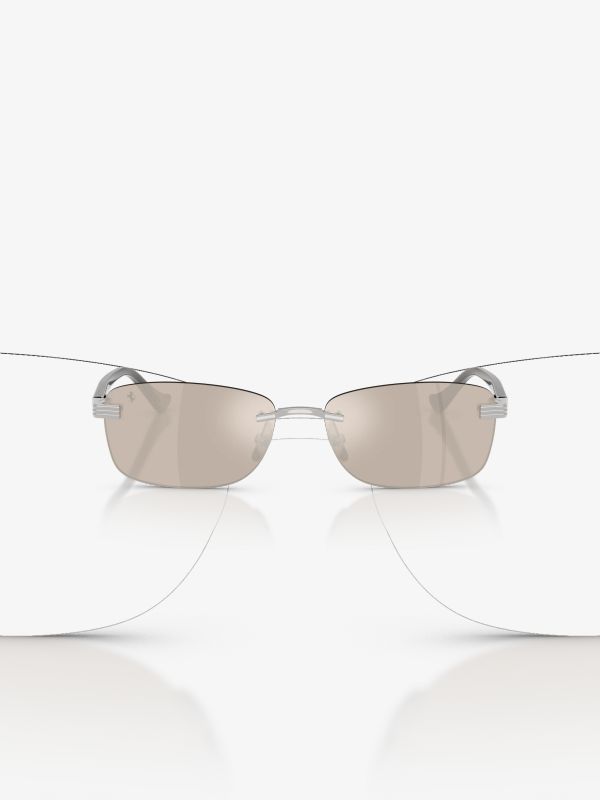 Sonnenbrille silberfarben, FERRARI