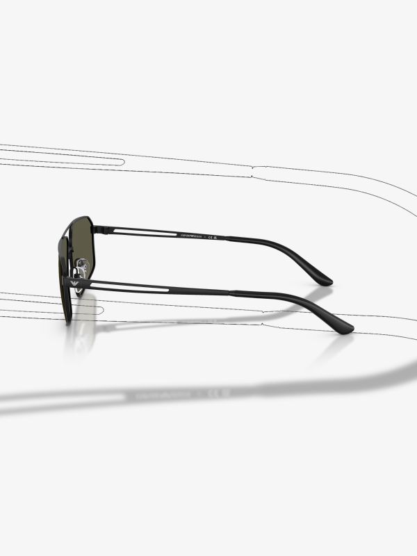 Sonnenbrille schwarz, ARMANI