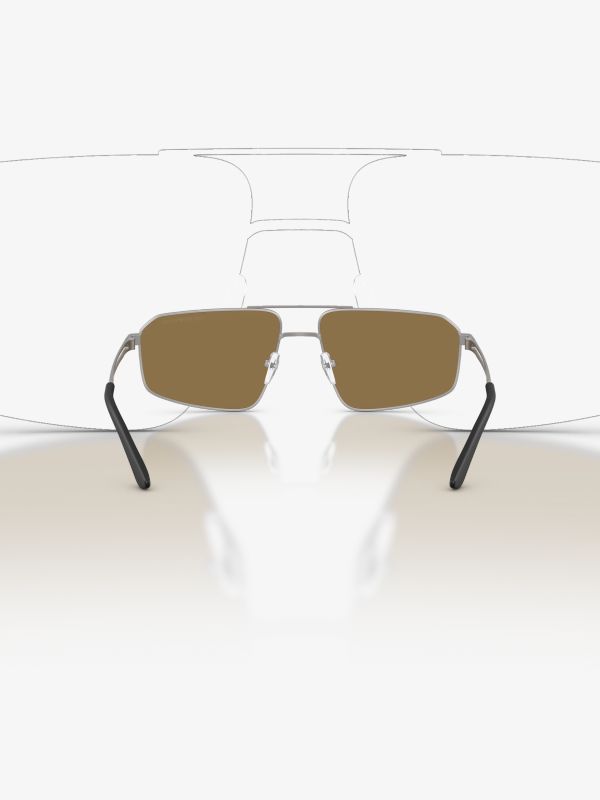 Lunettes de soleil  gris, ARMANI