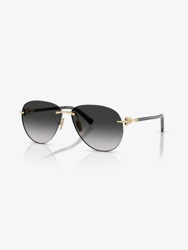 Sonnenbrille goldgelb