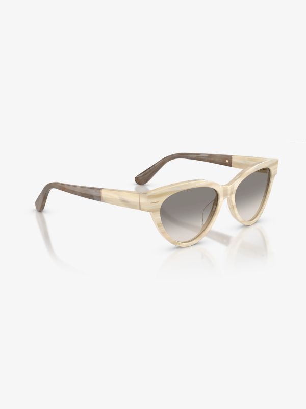 Lunettes de soleil beige, BRUNELLO CUCINELLI