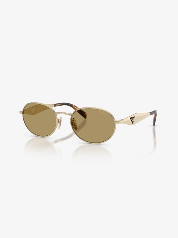 Sonnenbrille goldgelb