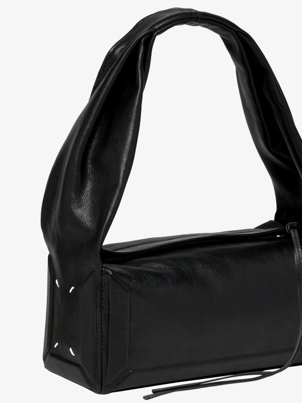 Sac à main "Box East West Small" noir, MAISON MARGIELA